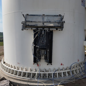 Wind Turbine Tower Wall-Climbing Cleaning Robot
