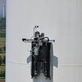 Wind Turbine Tower Wall-Climbing Cleaning Robot
