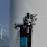 Wind Turbine Tower Wall-Climbing Cleaning Robot
